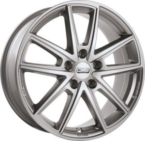 CMS C30 7x17 5x108 ET50, sudraba (Racing Silver)