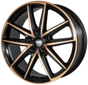 CMS C30 7x17 5x108 ET50, black · polished (Diamond Black Copper)