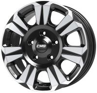 CMS C31 6.5x16 6x130 ET62, чёрный · полированный (Diamond Black Gloss)