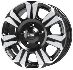 CMS C31 6.5x17 5x118 ET60, melns · pulēts (Diamond Black Gloss)