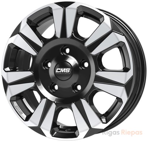 CMS C31 6.5x16 6x130 ET62, melns · pulēts (Diamond Black Gloss)