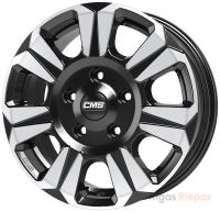 CMS C31 6.5x16 6x130 ET62, melns · pulēts (Diamond Black Gloss)