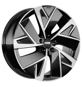 CMS C32-AERO 7.5x19 5x114.3 ET45, melns · spīdīgs (Complete Black Gloss)