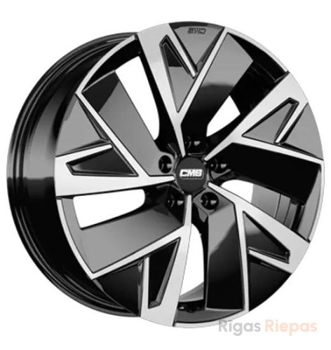 CMS C32-AERO 7.5x19 5x114.3 ET45, black · gloss (Complete Black Gloss)
