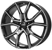 CMS C33 8.5x20 5x114.3 ET45, чёрный · полированный (Diamond Black Gloss)
