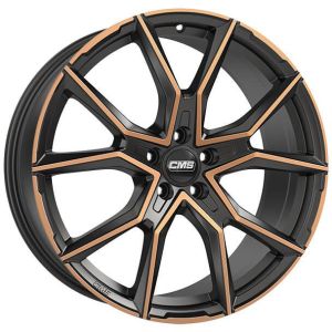 CMS C33 8x18 5x100 ET40, melns · pulēts (Diamond Black Copper)