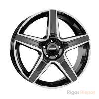 CMS C34 7x17 5x120 ET55, melns · pulēts (Diamond Black Gloss)
