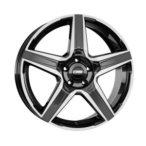 CMS C34 7x17 5x120 ET55, чёрный · полированный (Diamond Black Gloss)