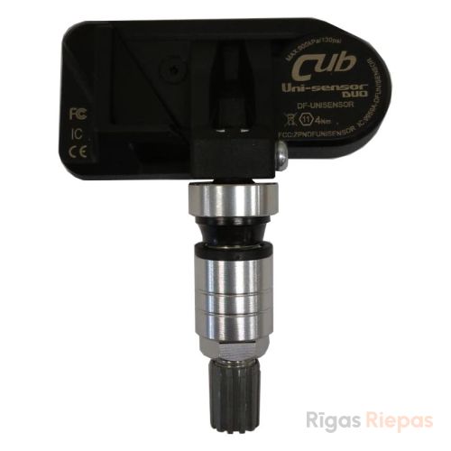 CUB UniSensor B121-018NA2-134 TPMS devējs, UniSenosr Dual-band, sudraba