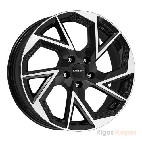 Dezent AP dark 6x16 5x100 ET35, melns · pulēts (Black/Polished)