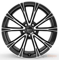 Dezent AR dark 7x18 5x114.3 ET45, melns · pulēts (Black/Polished)