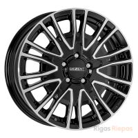 Dezent KE dark 7x17 5x130 ET33, black · polished (Black/Polished)