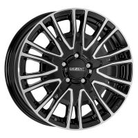 Dezent KE dark 7x17 5x130 ET33, black · polished (Black/Polished)