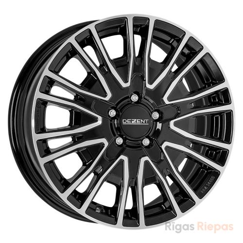 Dezent KE dark 7x17 5x130 ET33, black · polished (Black/Polished)