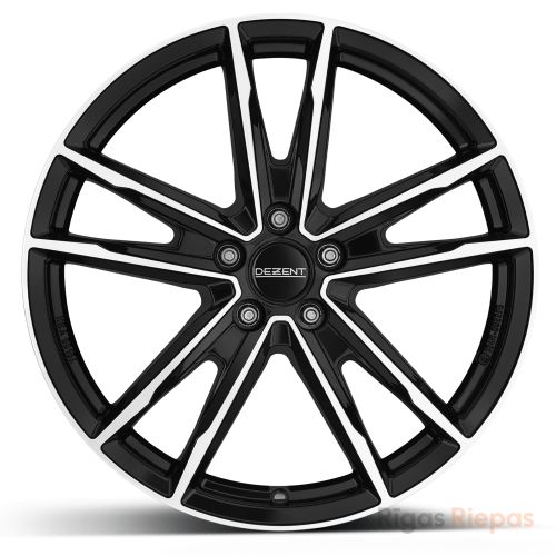 Dezent KF dark 6.5x16 5x108 ET45, black · polished (Black/Polished)