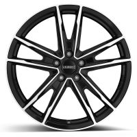 Dezent KF dark 6.5x17 5x114.3 ET45, melns · pulēts (Black/Polished)