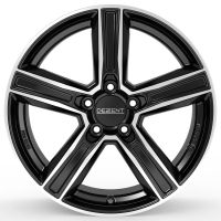 Dezent KG dark 6.5x18 5x114.3 ET32, melns · pulēts (Black/Polished)