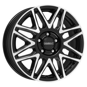 Dezent KH dark 6x16 5x118 ET68, melns · pulēts (Black/Polished)