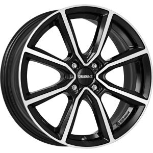 Dezent TN dark 6x15 4x100 ET45, чёрный · полированный (Black/Polished)