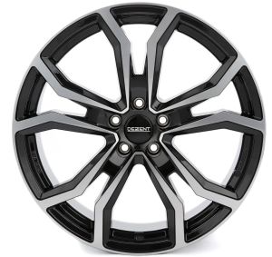Dezent TV dark 8x19 5x120 ET45, чёрный · полированный (Black/Polished)
