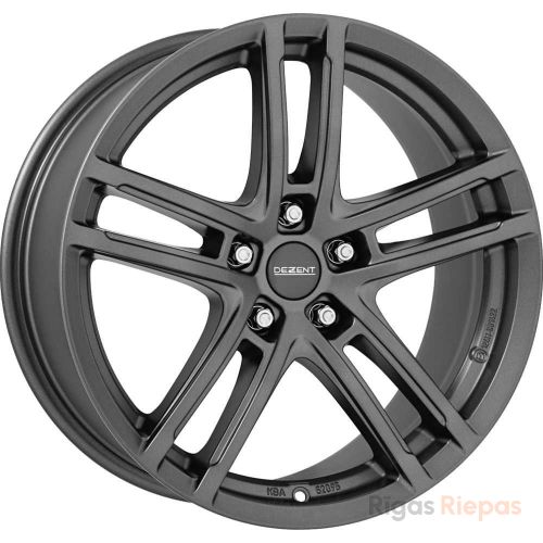 Dezent TZ-c 8x18 5x112 ET30, antracīta · matēts