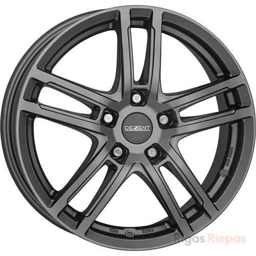 Dezent TZ 7x16 5x112 ET35, antracīta · matēts