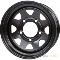 Dotz 4x4 Dakar dark 6x15 5x139.7 ET0, black