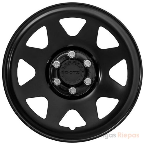 Dotz 4x4 Dakar HD 7x17 6x120 ET44, melns