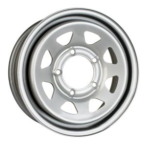 Dotz 4x4 Pharao 6x15 5x139.7 ET45, серебристый