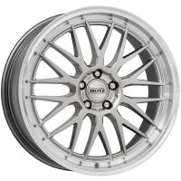 Dotz Bilbao 8x18 5x108 ET45, sudraba · pulēts (Silver/Polished Lip)