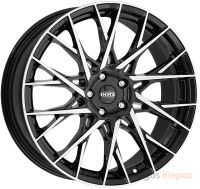 Dotz Fuji dark 7.5x18 4x100 ET45, black · polished (Black/Polished)