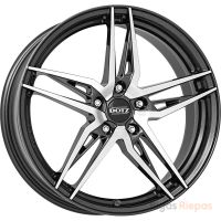 Dotz Interlagos dark 7.5x18 5x100 ET51, anthracite · polished (Gunmetal/Polished)
