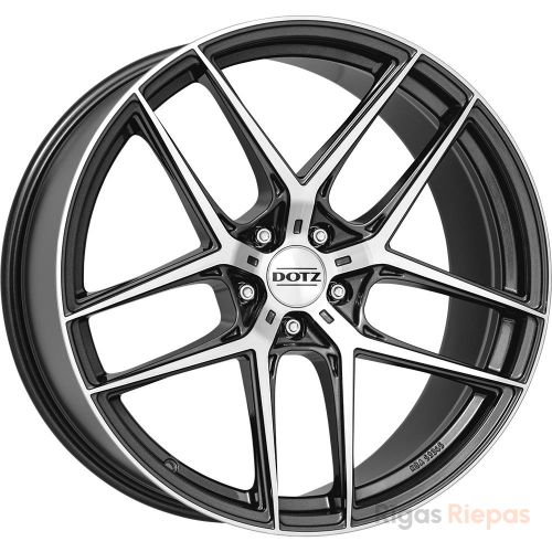 Dotz LagunaSeca dark 9x20 5x120 ET30, anthracite · polished (Gunmetal/Polished)