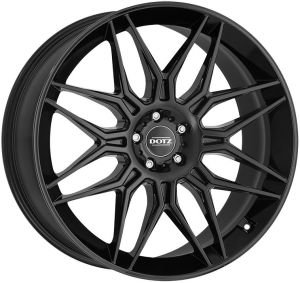 Dotz LongBeach 10.5x21 5x130 ET48, melns