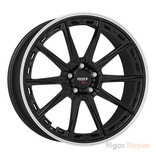Dotz Sonoma dark 8.5x20 5x120 ET32, black · polished (Black Matt/Polished Lip)