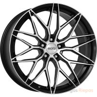 Dotz Suzuka dark 8x18 5x108 ET45, black · polished (Black/Polished)