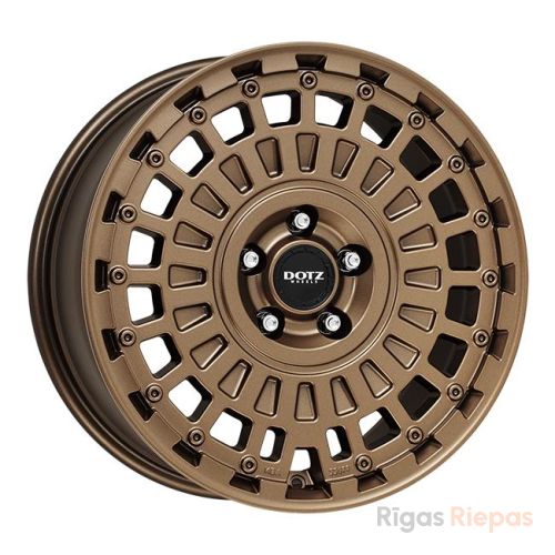 Dotz Talara 8x17 5x127 ET43, bronzas · matēts