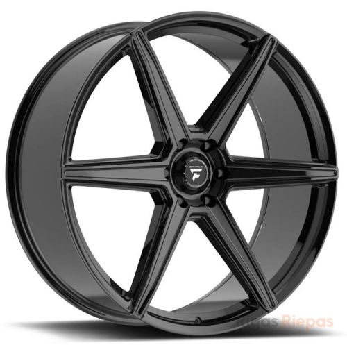 Fittipaldi FS373 10x24 6x139.7 ET20, melns · spīdīgs