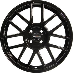 Fondmetal 9ESSE 7x17 4x98 ET35, чёрный · глянцевый