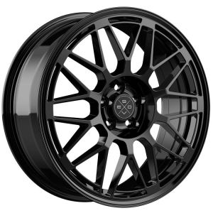 Fondmetal 9EVO 7x17 4x100 ET39, чёрный · глянцевый