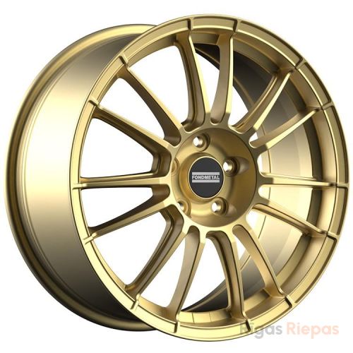 Fondmetal 9RR 7.5x18 5x114.3 ET48, gold · gloss