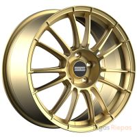 Fondmetal 9RR 7.5x18 5x114.3 ET48, gold · gloss
