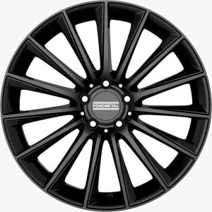 Fondmetal Aidon 8x18 5x112 ET48, чёрный · глянцевый
