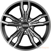 Fondmetal Alke 8x18 5x112 ET30, antracīta · pulēts (Matt Titanium Machined)