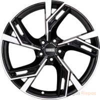 Fondmetal Atena 9x20 5x108 ET38, чёрный · полированный (Glossy Black Partial Machined)