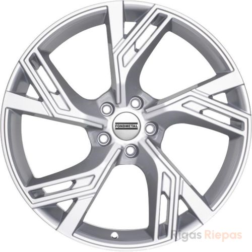 Fondmetal Atena 8x18 5x112 ET48, серебристый · глянцевый