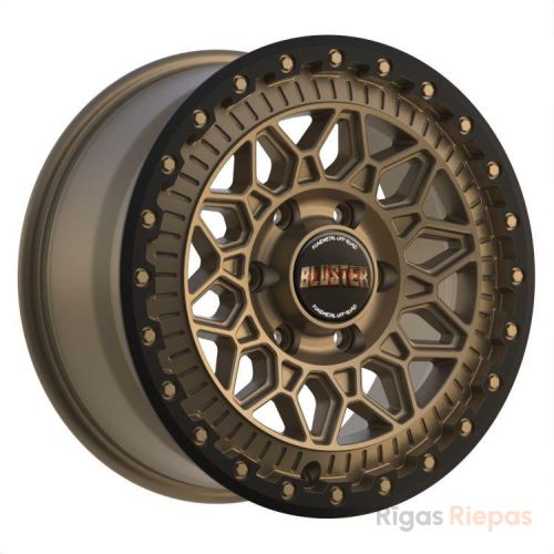 Fondmetal Bluster 8.5x17 6x139.7 ET50, bronze · matte (Matt Braun Black Lip)