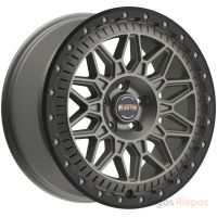 Fondmetal Bluster 8x18 4x108 ET36, antracīta · matēts (Matt Titanium Black Lip)