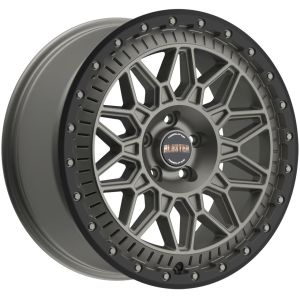 Fondmetal Bluster 8.5x17 5x127 ET37, anthracite · matte (Matt Titanium Black Lip)