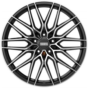 Fondmetal Cratos 10x22 5x120 ET40, black · polished (Glossy Black Machined)